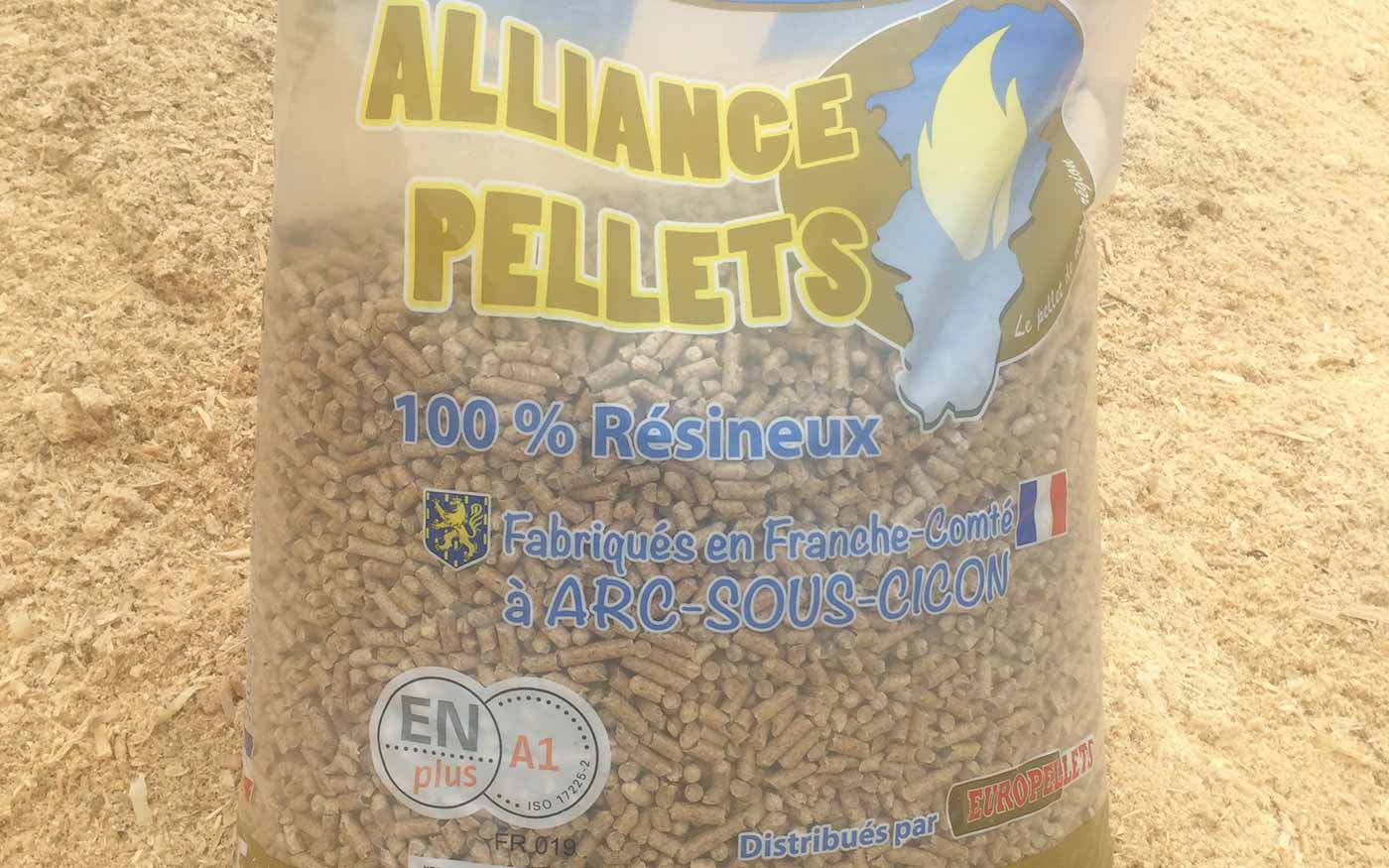 Pellets de bois haute qualité, Amancey, Besançon, Doubs, Jura